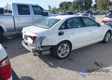 2017 Audi A4 2.0T Premium из США, поврежденный, VIN WAUGNAF41HN044780